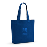 Tas van gerecycled katoen en RPET met lange handvatten 180 g/m2 hoofdweergave