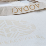 Tas van gerecycled katoen en polyester met juten bodem 220 g/m² kleur naturel tweede detail weergave