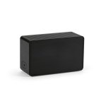 Draadloze luidspreker van gerecycled plastic met lcd-scherm 15 W kleur zwart tweede weergave