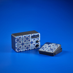 Draadloze luidspreker van gerecycled plastic met lcd-scherm 15 W