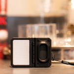 Gerecyclede draadloze speaker met geïntegreerde subwoofer 3 W kleur zwart sfeerweegave