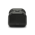 Draagbare speaker van gerecycled kunststof met krachtige bas 5 W kleur zwart