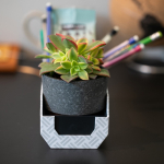 Draagbare speaker van gerecycled kunststof met krachtige bas 5 W