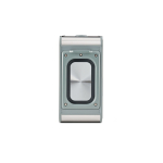 Draadloze speaker van gerecycled plastic met 15 m bereik en 80 W kleur zilver zesde weergave