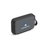 Draadloze gerecyclede speaker met afneembare roosters 10 W kleur zwart