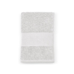 Badhanddoek 90x150cm van gerecycled katoen en katoen 370 g/m2 kleur wit tweede weergave