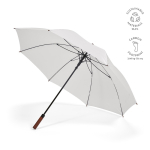 Windbestendige golfparaplu met automatische opening Ø146 kleur wit