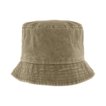 Bobhoed van katoen met gewassen effect 260 g/m2 Casual kleur taupe eerste weergave