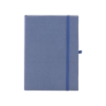 Harde kaft notitieboekjes gemaakt van organische materialen A5 kleur blauw eerste weergave