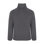 Fleece jas van polyester met hoge kraag voor heren 300 g/m2 Roly kleur donkergrijs tweede weergave achterkant