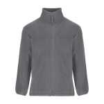 Fleece jas van polyester met hoge kraag voor heren 300 g/m² Roly kleur taupe grijs