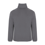 Fleece jas van polyester met hoge kraag voor heren 300 g/m² Roly kleur taupe grijs tweede weergave achterkant