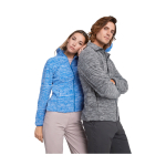 Fleece jas van polyester met hoge kraag voor heren 300 g/m² Roly kleur taupe grijs luxe weergave 2