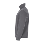Fleece jas van polyester met hoge kraag voor heren 300 g/m² Roly kleur taupe grijs weergave zijkant
