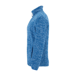 Fleece jas van polyester met hoge kraag voor heren 300 g/m2 Roly weergave zijkant