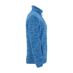 Fleece jas van polyester met hoge kraag voor heren 300 g/m2 Roly tweede weergave met zijkant
