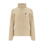 Fleece jack van 100% polyester voor dames 300 g/m2 Roly weergave zeefdruk