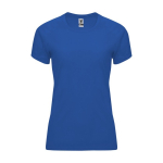 Sportshirt van 100% polyester voor dames 135 g/m2 Roly kleur koningsblauw