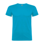 T-shirt van 100% katoen voor kinderen 155 g/m2 Roly kleur turkoois
