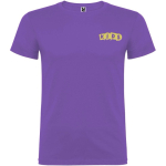 T-shirt van 100% katoen voor kinderen 155 g/m² Roly kleur paars weergave zeefdruk
