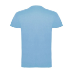 T-shirt van 100% katoen voor kinderen 155 g/m2 Roly kleur lichtblauw tweede weergave achterkant