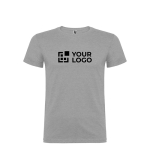 T-shirt van 100% katoen voor kinderen 155 g/m2 Roly met afdrukgebied