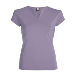 T-shirt van katoen voor dames met V-hals 200 g/m2 Roly