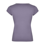 T-shirt van katoen voor dames met V-hals 200 g/m2 Roly tweede weergave achterkant