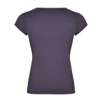 T-shirt van katoen voor dames met V-hals 200 g/m2 Roly tweede weergave achterkant