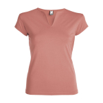 T-shirt van katoen voor dames met V-hals 200 g/m2 Roly