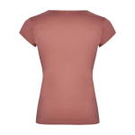 T-shirt van katoen voor dames met V-hals 200 g/m2 Roly tweede weergave achterkant