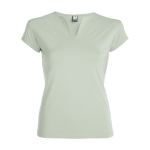 T-shirt van katoen voor dames met V-hals 200 g/m2 Roly
