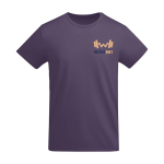 T-shirt van biologisch katoen voor heren 175 g/m2 Roly weergave zeefdruk
