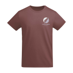 T-shirt van biologisch katoen voor heren 175 g/m2 Roly weergave zeefdruk