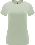 T-shirt van 100% katoen voor dames 170 g/m2 Roly kleur mist groen