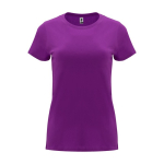 T-shirt van 100% katoen voor dames 170 g/m2 Roly kleur paars