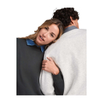 Unisex gebreide trui van katoen en polyester 280 g/m² Roly kleur grijs luxe weergave 2