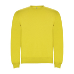 Unisex trui van katoen en polyester 280 g/m2 Roly kleur geel