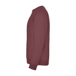 Unisex gebreide trui van katoen en polyester 280 g/m² Roly kleur gemarmerd rood weergave zijkant