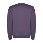 Unisex gebreide trui van katoen en polyester 280 g/m² Roly kleur lila tweede weergave achterkant