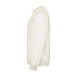 Unisex gebreide trui van katoen en polyester 280 g/m² Roly kleur gebroken wit weergave zijkant