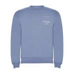 Unisex trui van katoen en polyester 280 g/m2 Roly weergave zeefdruk