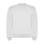 Trui voor kinderen van katoen en polyester 280 g/m2 Roly kleur wit