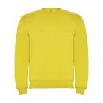 Trui voor kinderen van katoen en polyester 280 g/m2 Roly kleur geel