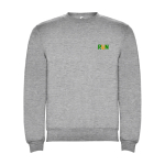 Trui voor kinderen van katoen en polyester 280 g/m2 Roly weergave zeefdruk