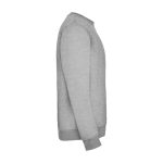 Trui voor kinderen van katoen en polyester 280 g/m2 Roly tweede weergave met zijkant