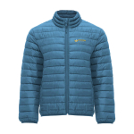 Gevoerde jas van 100% polyester voor heren 290 g/m² Roly kleur lichtblauw