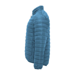 Gevoerde jas van 100% polyester voor heren 290 g/m² Roly kleur lichtblauw weergave zijkant