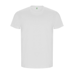 T-shirt van 100% biologisch katoen voor heren 160 g/m2 Roly kleur wit