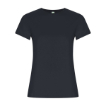 T-shirt van 100% biologisch katoen voor dames 160 g/m2 Roly kleur grafiet